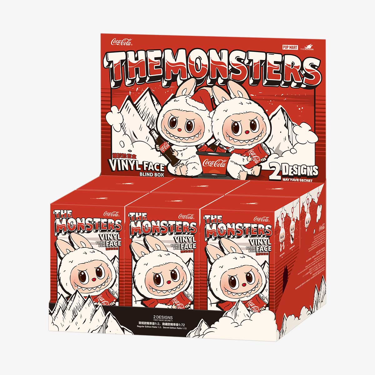 THE MONSTERS COCA COLA SERIES Vinyl Face Blind Box